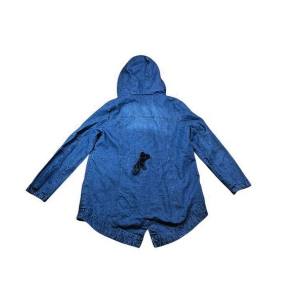 Style & Co Denim Sherpa Work Jacket Women's Size XL - Parka - Chore - Lined - Picture 3 of 7